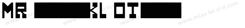 MR eaves san XL OT字体转换